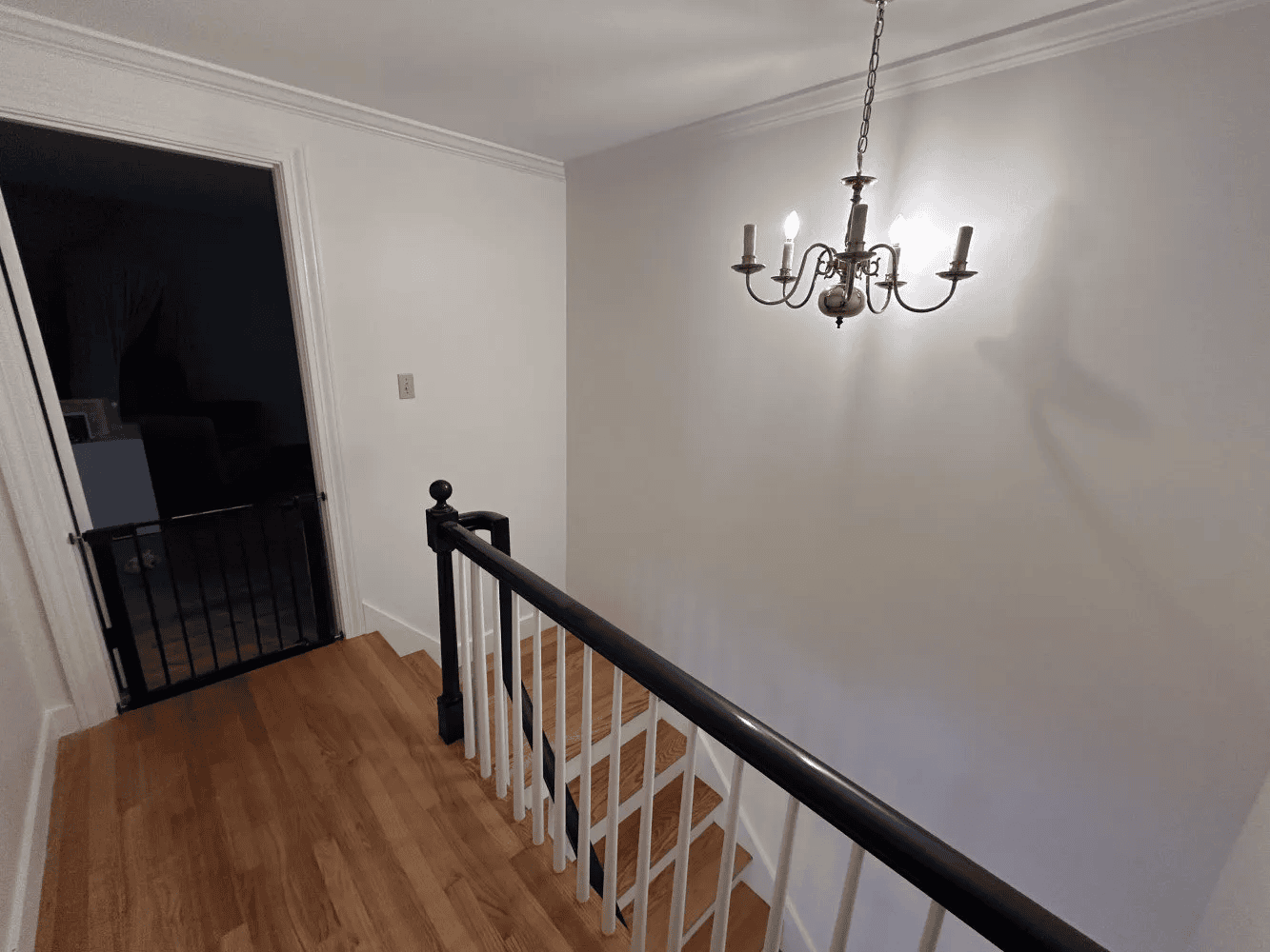 After Forbes & Sons' interior staircase staining and restoration