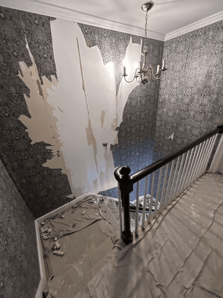 forbes sons interior staircase before